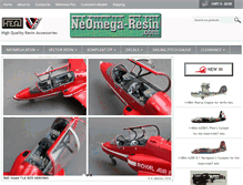 Tablet Screenshot of neomega-resin.com